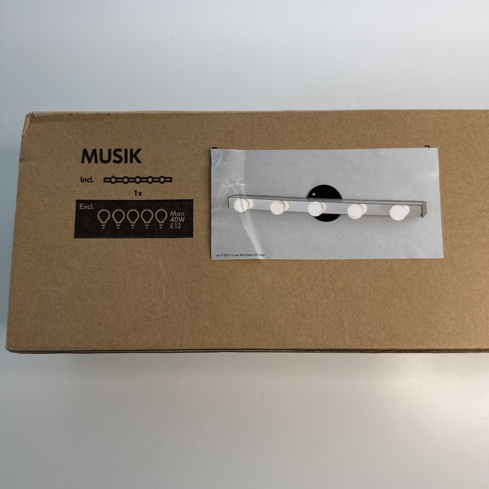 Ikea Musik Vanity Light Bar 301.130.29 - New in Box
